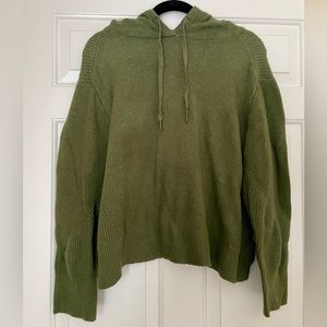 Like new Time and Tru Hooded Sweater - Army Green - XXL